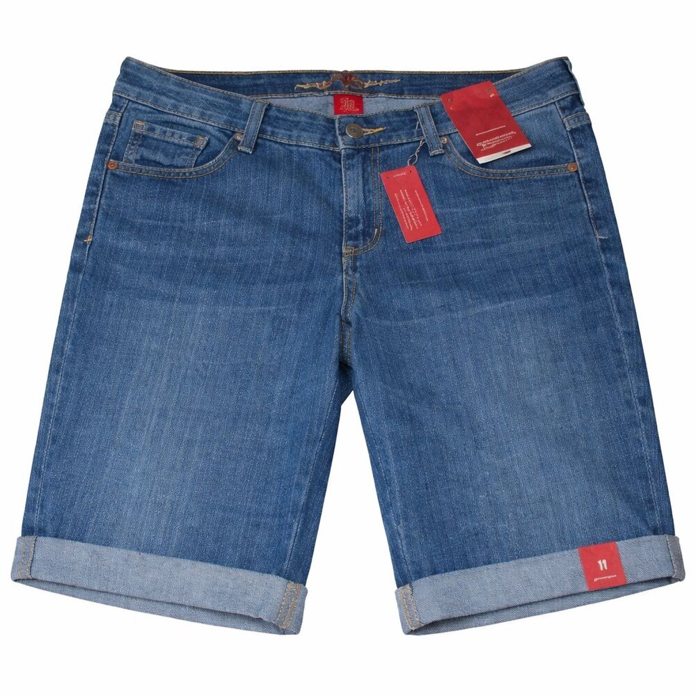 NWT ARIZONA JEANS Medium Wash Denim Shorts Size 11